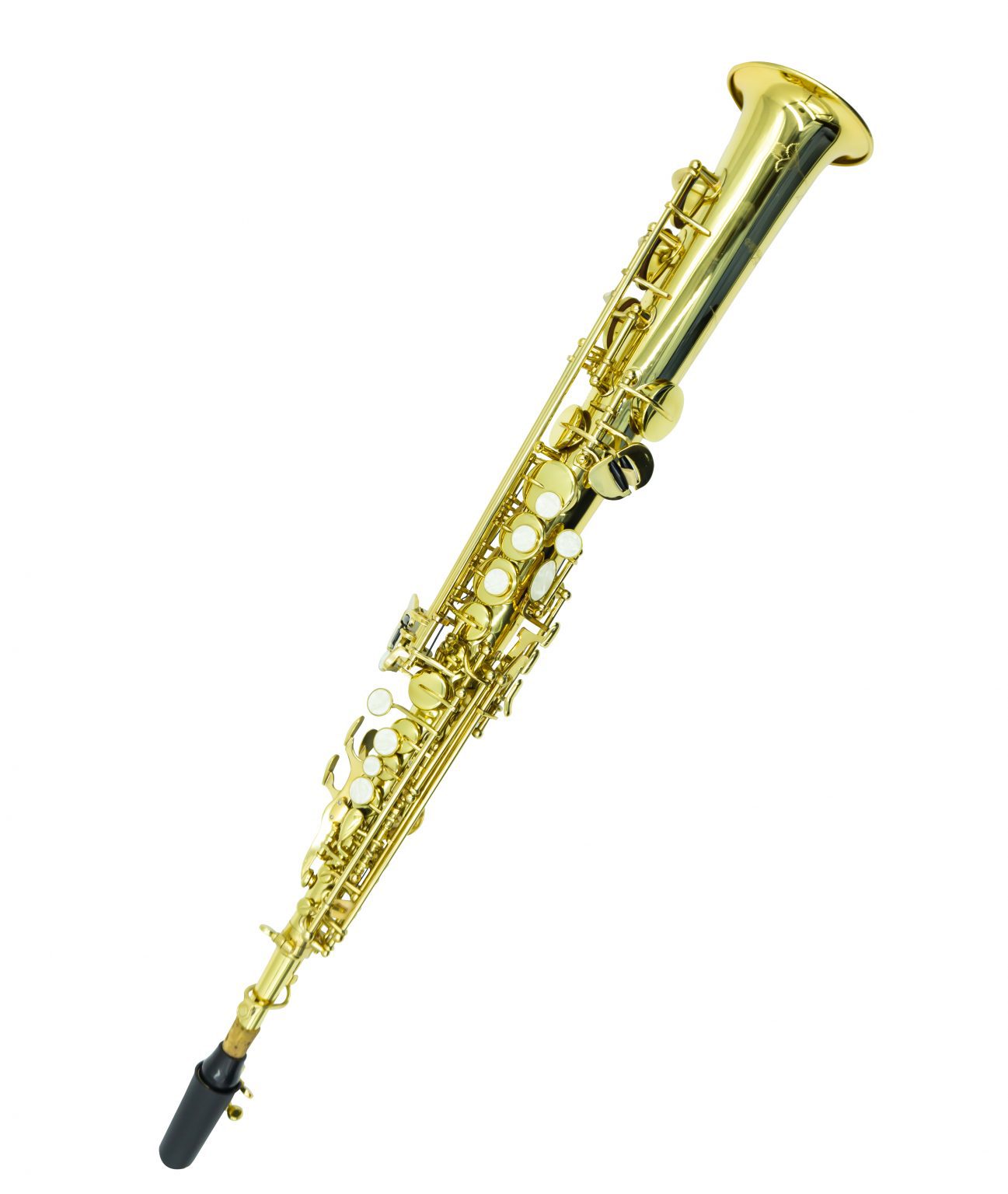 Saxof N Soprano Versalles Laqueado Cx W Alamo Musical