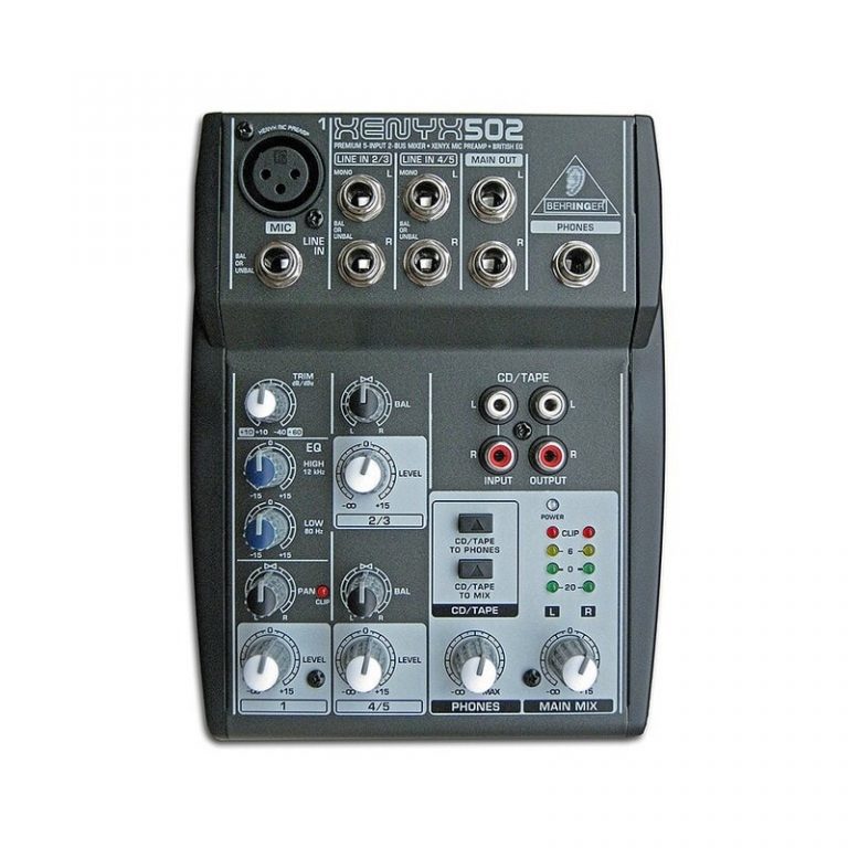 MEZCLADORA BEHRINGER XENYX 502S Alamo Musical