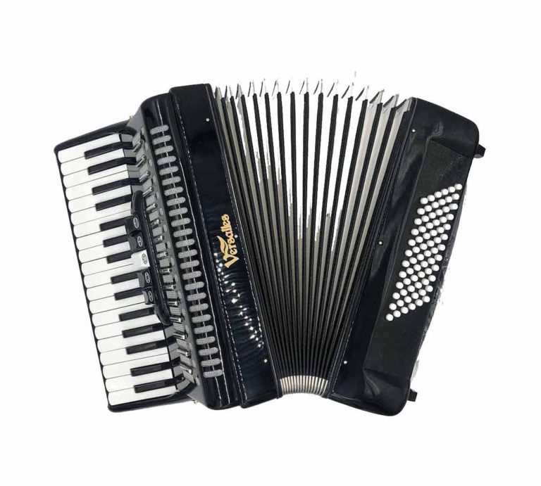 Acordeon Versalles 34 Teclas Negro 5 Registros CXA004BK Alamo Musical