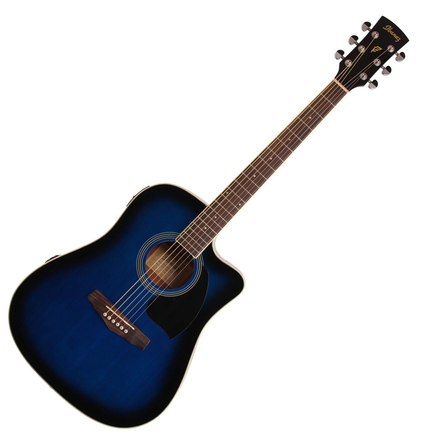 Guitarra Ibanez pf15ecetbs Azul Sombreado Alamo Musical