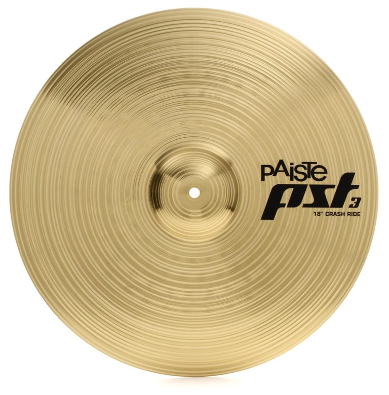 Platillo Paiste Pst3 Crash Ride 18" Laton Alamo Musical