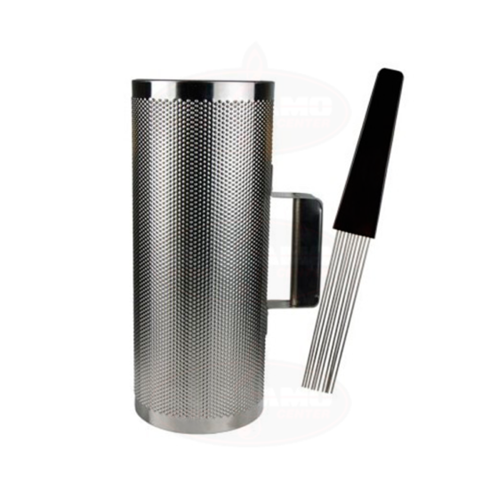 Güiro Cuba Percussion SH6-12 Metálico con Raspador