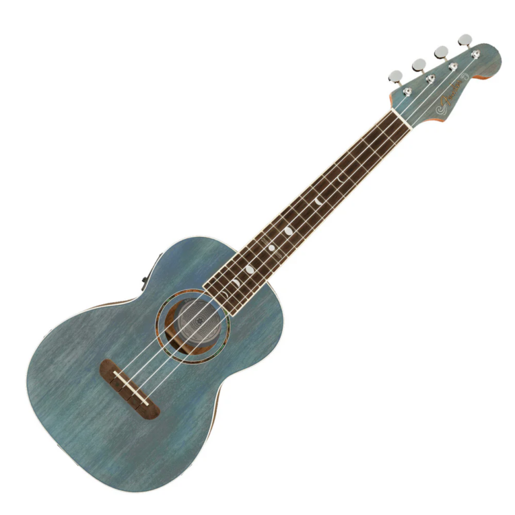 Ukulele Fender Dhani Harrison Turquesa 0971752197