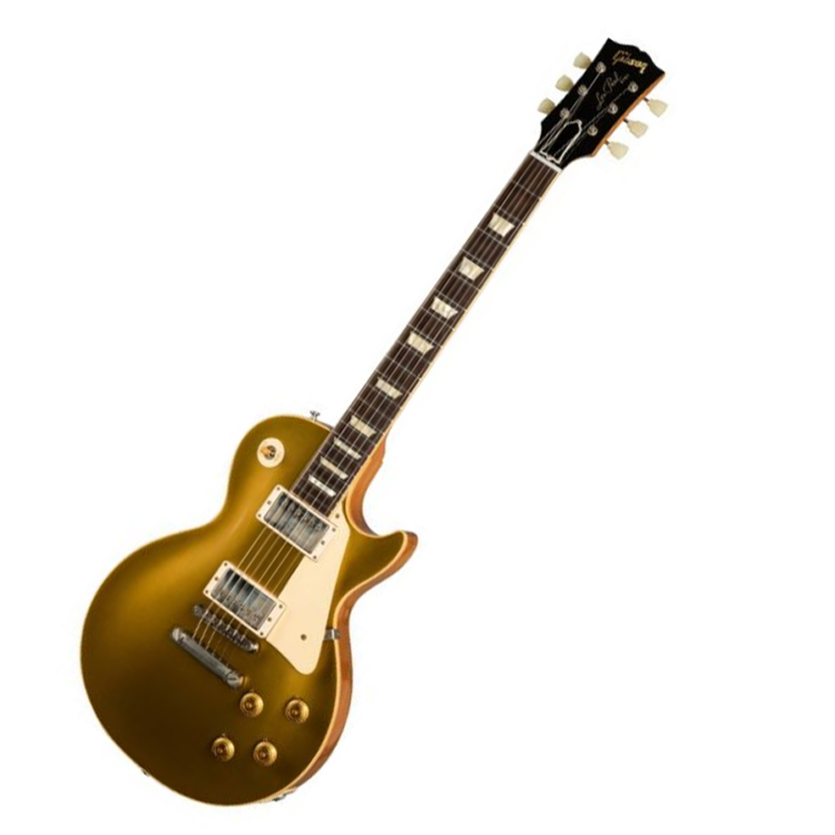 Guitarra Eléctrica Les Paul STD Gold  Top Reissue VOS