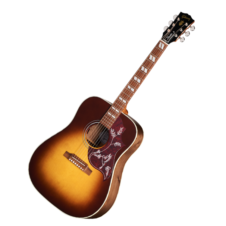 Guitarra Acústica Gibson Hummingbird Studio Walnut Sombreada