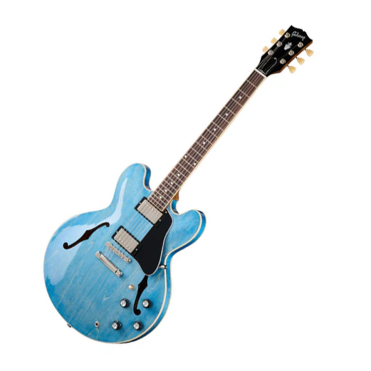 Guitarra Eléctrica Gibson ES-335 Semi Hollow Ocean Blue