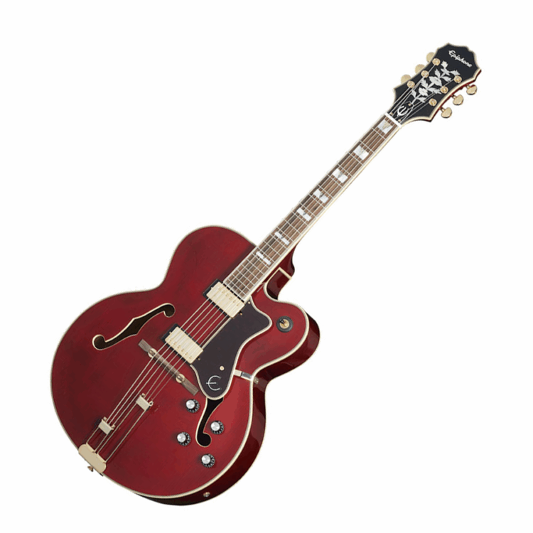 Guitarra Eléctrica Epiphone Broadway Gig Bag Wine Red