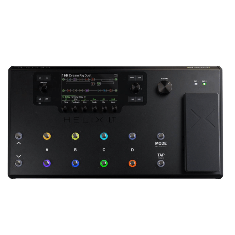 Pedalera LINE 6 Helix LT US Procesador de Efectos