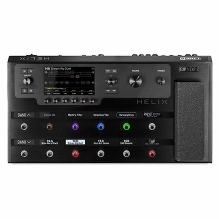Pedalera LINE 6 Helix HX Procesador de Efectos
