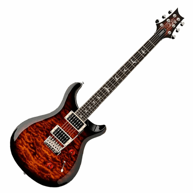 Guitarra Eléctrica PRS SE Custom 24 Black Gold Sunburst 107876:BG