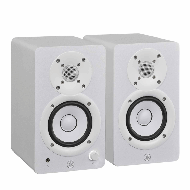 Monitores de Estudio Yamaha HS3W Blanco
