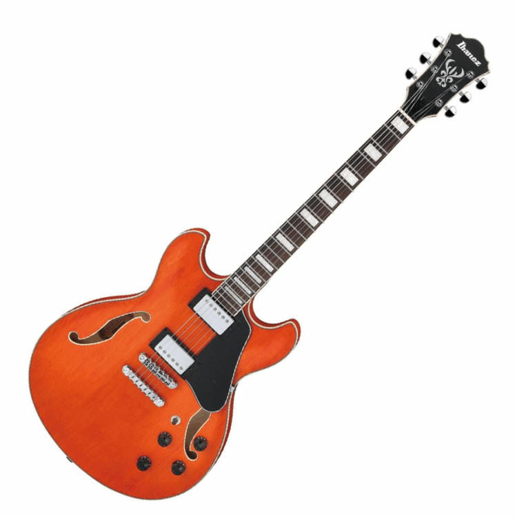 Guitarra Eléctrica Ibanez Artcore Entintado Naranja Mate AS73-TTF
