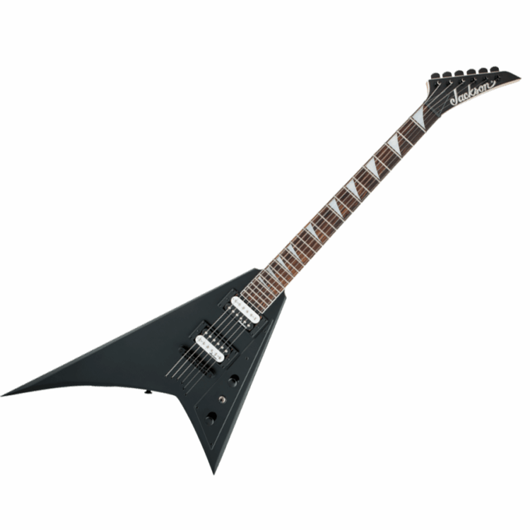 Guitarra Eléctrica Jackson JS32 RR AH FB S-Thru Satín Black 2910147586