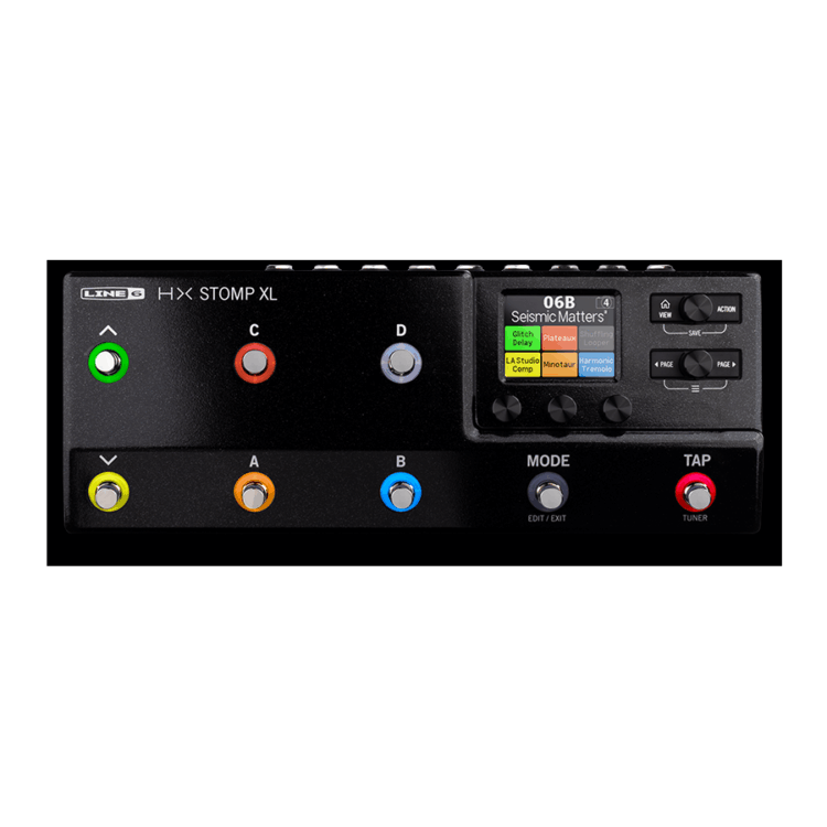 Pedalera LINE 6 Stomp XL Modelador de Calidad HX