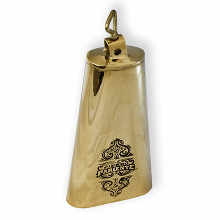 Cencerro Power Beat Fierro Pariente 27 cm Dorado