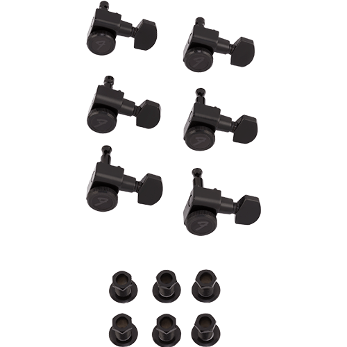 Juego de Clavijero Fender Looking Tuners Black 0990818400