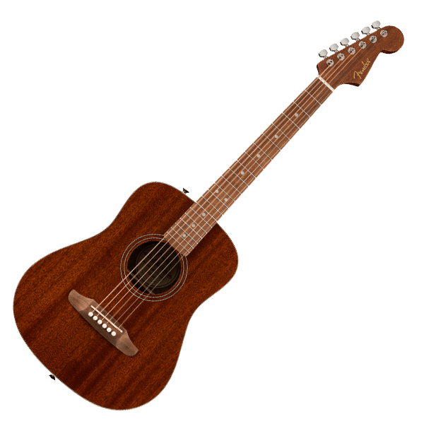 Guitarra Acústica Fender California STD Redondo Mini WB IB Natural 0974103121