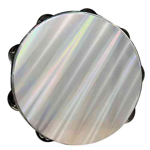 Pandero Remo Ta-4208-49 2 hileras De Sonajas Radian Wave 8 Pulgadas