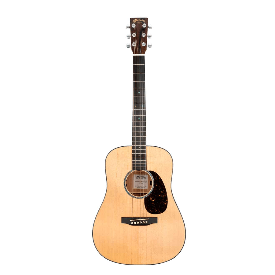 Guitarra Electroacústica Martin Natural D JR-E Junior con Funda - Image 2
