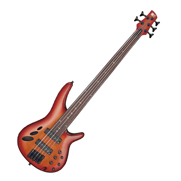 Bajo Eléctrico Ibanez SR Bass Workshop SRD905F-BTL Café Mate Fretless de 5 Cuerdas